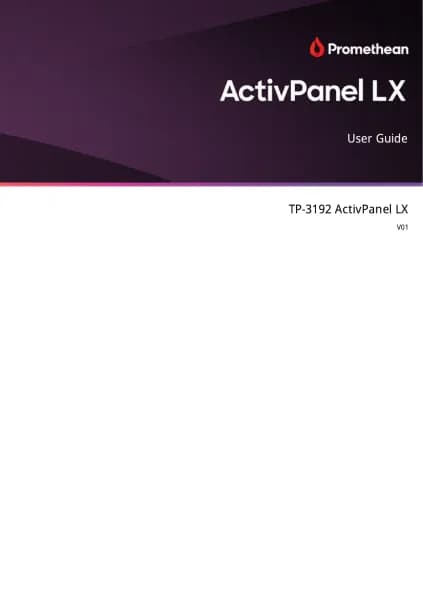 Promethean ActivPanel LX