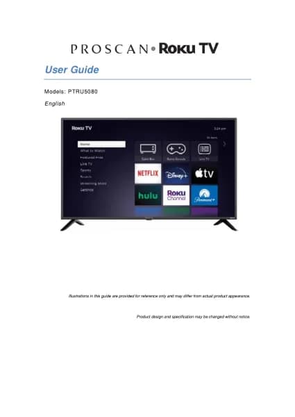 Proscan PTRU5080