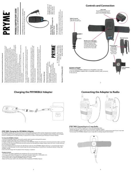 Pryme BLU BT-500-M11-V2