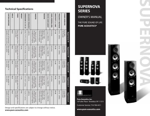 Pure Acoustics Supernova C