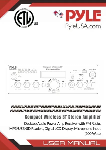 Pyle PSBV620BT