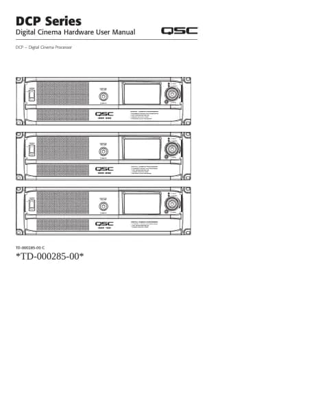 QSC DCP 200
