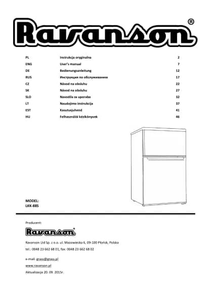 Ravanson LKK-88S