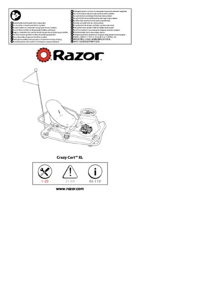 Razor Crazy Cart XL