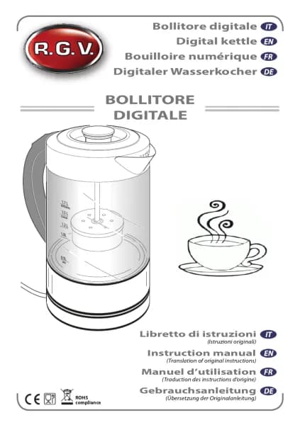 RGV Bollitore Digitale