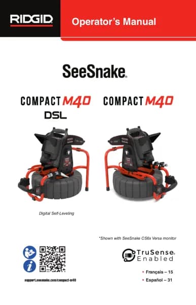 RIDGID SeeSnake Compact M40 DSL