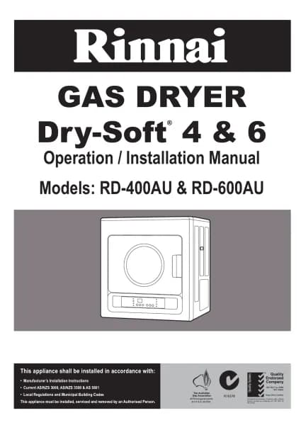 Rinnai Dry-Soft 4 DRYSOFT4L