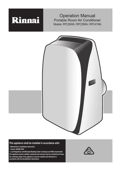 Rinnai RPC26WA