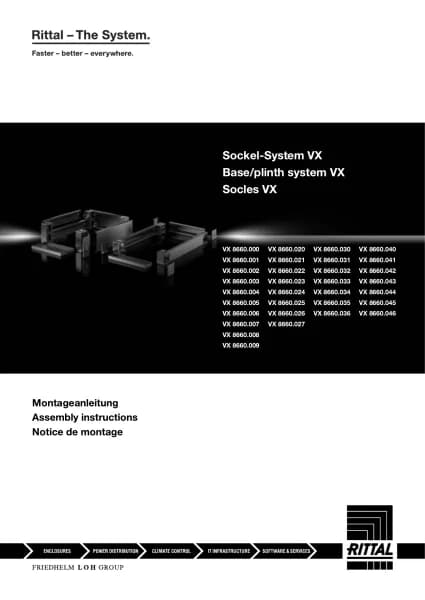 Rittal VX 8660.025