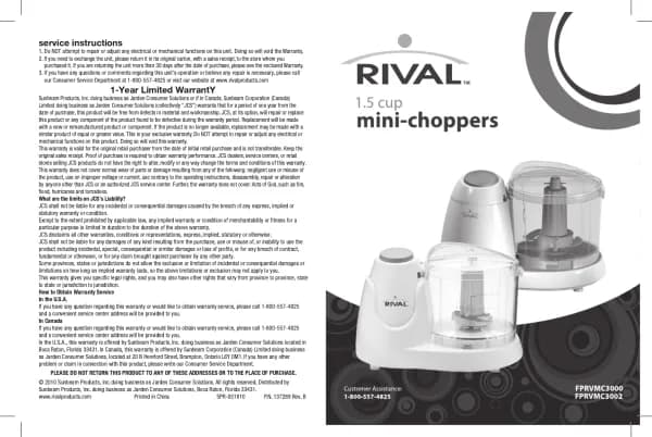 Rival FPRVMC3002