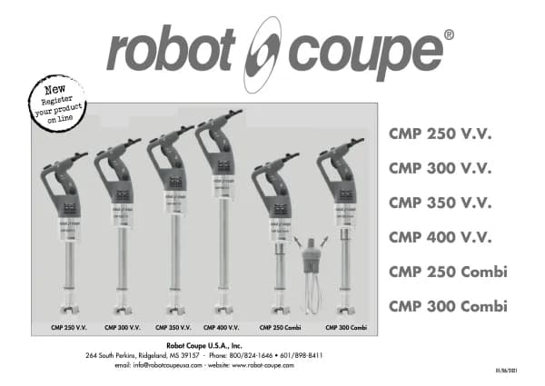 Robot Coupe MP 350 Turbo V.V.