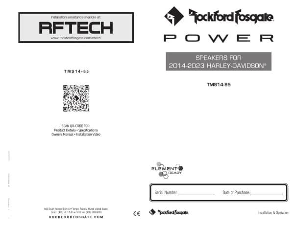 Rockford Fosgate TMS14-65