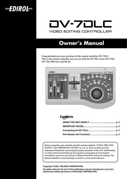 Roland DV-7DLC