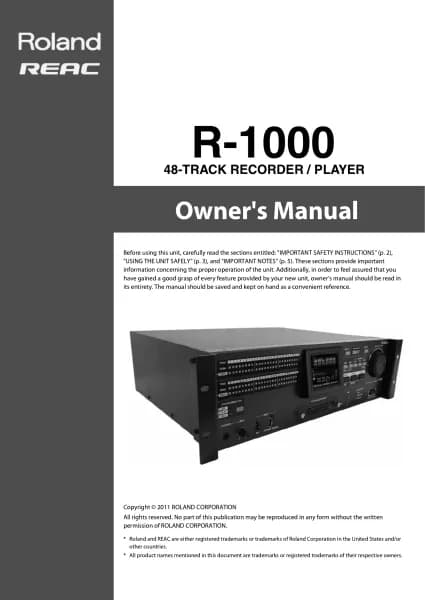 Roland R-1000