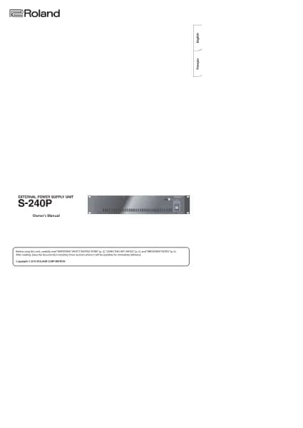 Roland S-240P