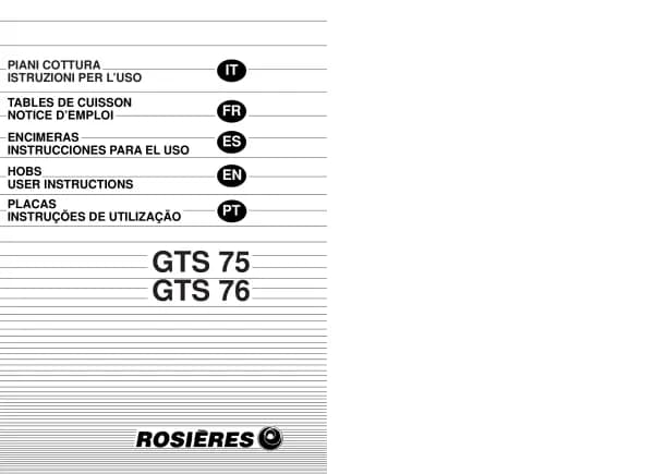 Rosieres GTS 76