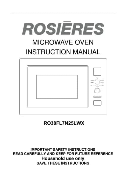 Rosieres RO38FL7N25LWX