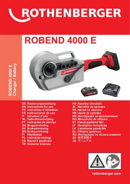 Rothenberger ROBEND 4000 E