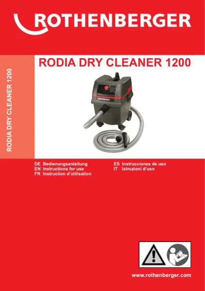 Rothenberger RODIA DRY CLEANER 1200