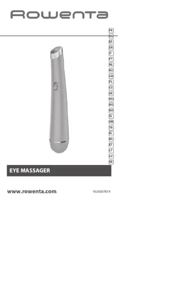 Rowenta Anti-Fatigue Massager LV2010