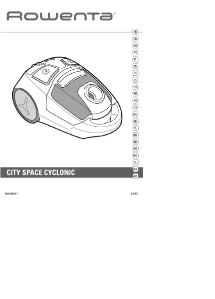 Rowenta City Space Cyclonic RO2523