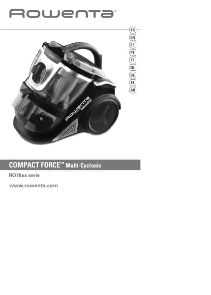 Rowenta Compact Force Cyclonic RO7854