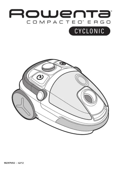 Rowenta Compacteo Ergo Cyclonic RO5381