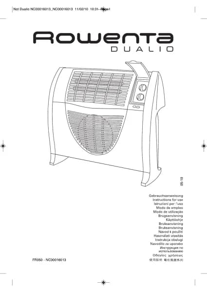 Rowenta DUALIO FR0509