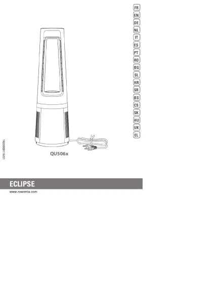 Rowenta Eclipse 3in1 QU5062