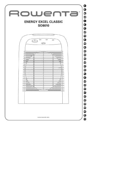Rowenta Energy Excel SO8010