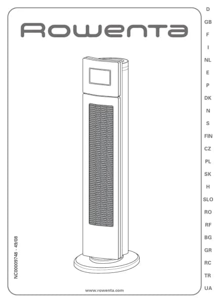 Rowenta Eole Crystal VU6520