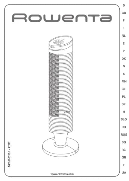Rowenta EOLE VU6050