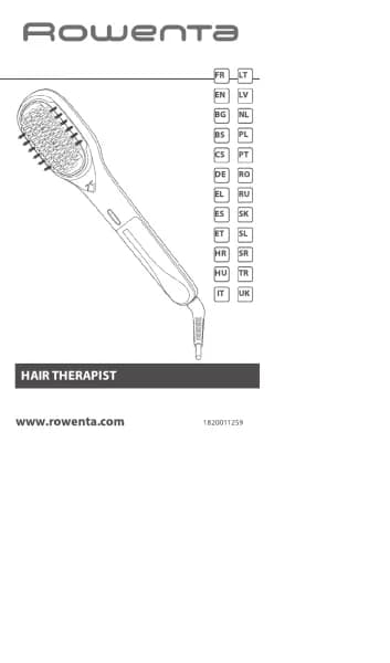 Rowenta Hair Therapist CF9940