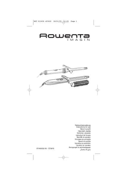 Rowenta Imagin' Structure CF3010