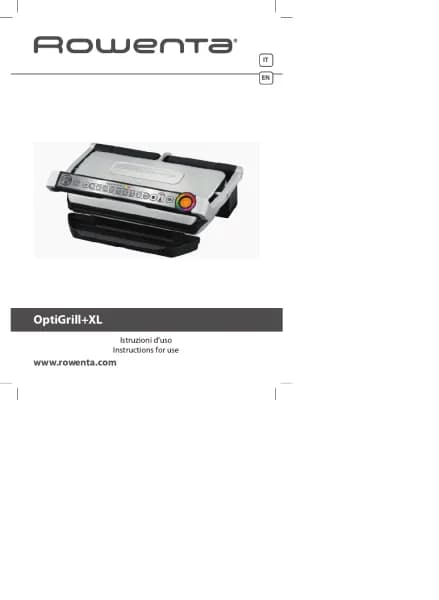 Rowenta OptiGrill+ XL GR722D