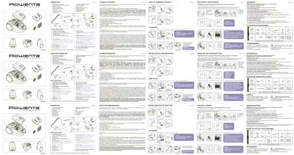 Rowenta Spaceo Allergy Care RO1671