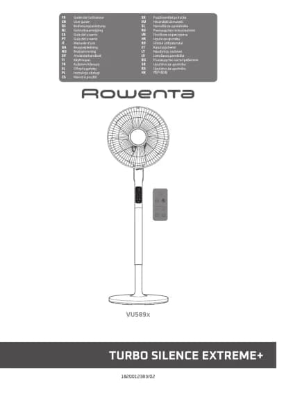 Rowenta Turbo Silence Extreme Plus VU5890