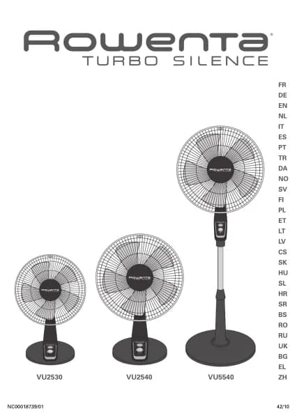 Rowenta Turbo Silence Extreme VU5540