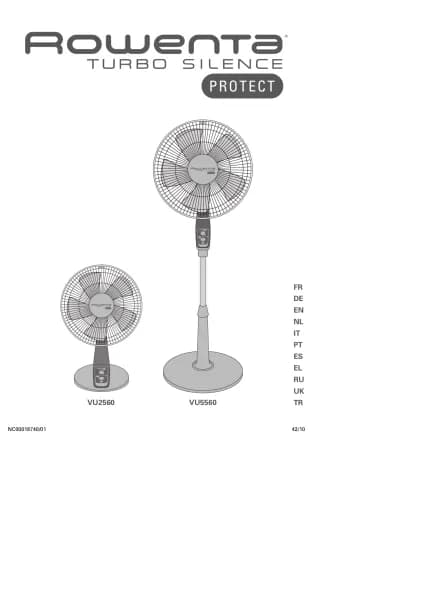 Rowenta Turbo Silence Protect VU5560