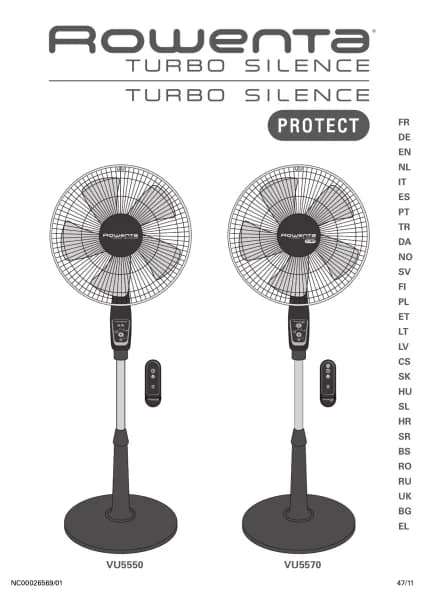 Rowenta Turbo Silence VU5550