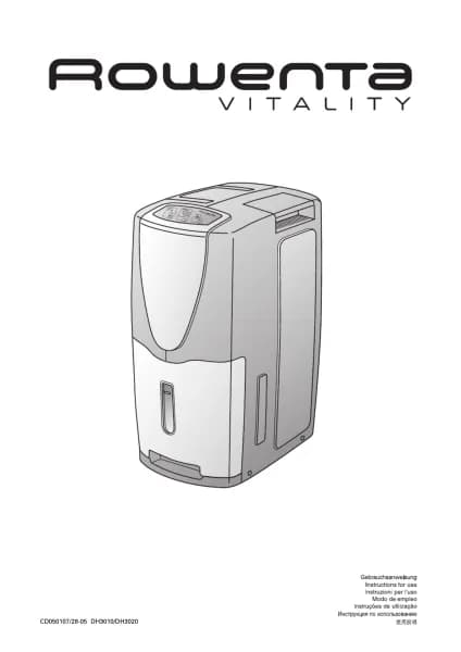 Rowenta Vitality DH3020