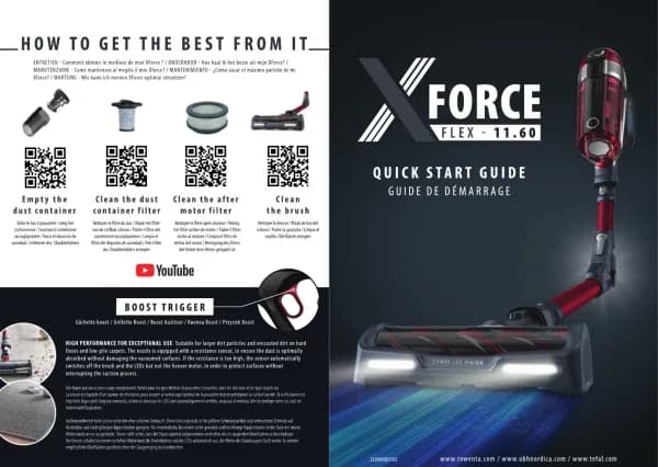 Rowenta X-Force Flex 11.60 RH9829