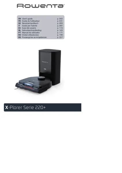 Rowenta X-Plorer Serie 220 RR9495