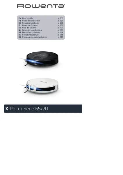 Rowenta X-Plorer Serie 70 RR8477