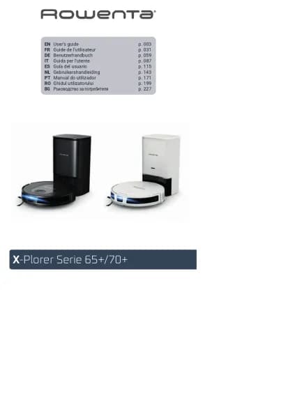 Rowenta X-Plorer Serie 70 RR8497