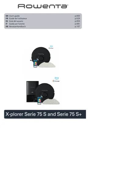 Rowenta X-Plorer Serie 75 S+ RR8595