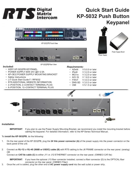 RTS KP-5032PB