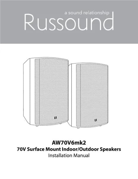Russound AW70V6mk2