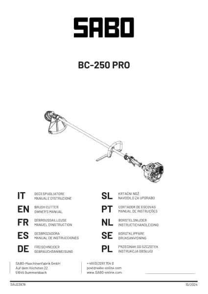 Sabo BC-250 PRO