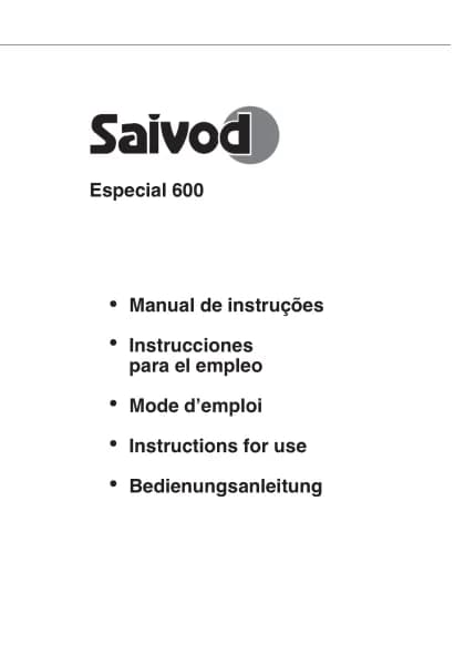 Saivod Especial 600